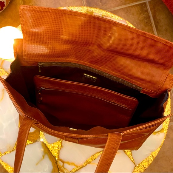 Vintage Bottega Veneta Work Tote Handbag - Picture 8 of 12